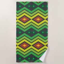 Estampado Tribal Selvático   Strandtuch