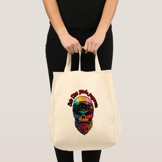 Estampas Hip Hop - Colorful Skull - Bolsa Tragetasche (Vorderseite (Produkt))