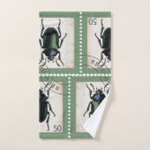 Estampilla de Entomología Badhandtuch Set (Handtuch)