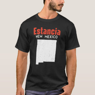 Estancia Usa Staat Amerika Reisen Neu Mexiko T-Shirt