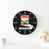 Estate Agency Large Clock Große Wanduhr (Zuhause)