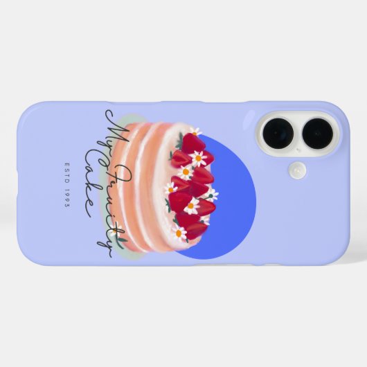 Estd in 1993 phone case (Rückseite (Horizontal))