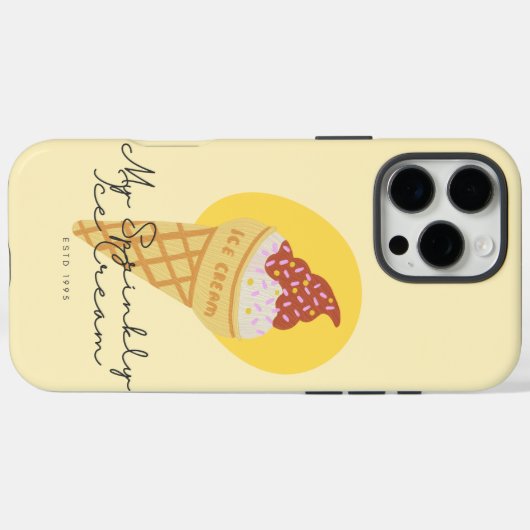 Estd in 1995 phone case (Rückseite (Horizontal))