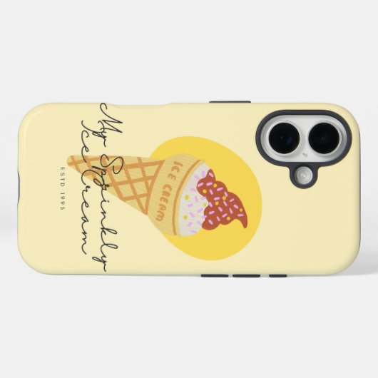 Estd in 1995 phone case (Rückseite (Horizontal))