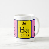 Esteban Periodenname Tasse (VorderseiteRechts)