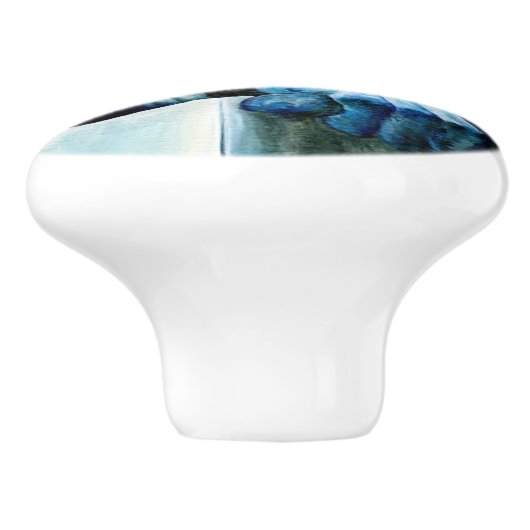 Esteemed Feline Keramikknauf (Seitenansicht)