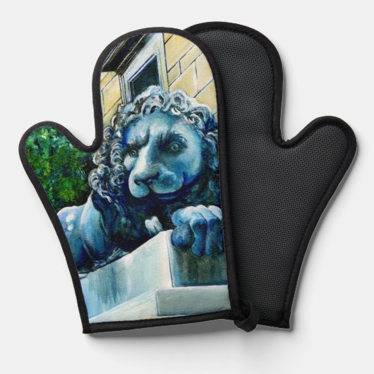 Esteemed Feline Ofenhandschuh (Vorderseite/Rückseite)