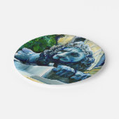 Esteemed Feline Pappteller (Schrägansicht)