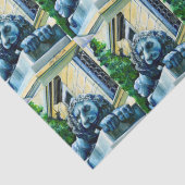 Esteemed Feline Seidenpapier (Detail)