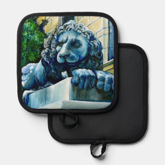 Esteemed Feline Topflappen (Vorderseite/Rückseite)