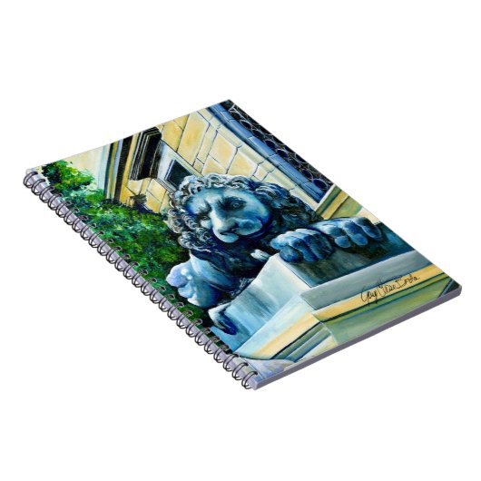 Esteemed Feline, Washington DC, USA Notizblock (Rechte Seite)