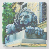 Esteemed Feline, Washington DC, USA Steinuntersetzer (Vorderseite)