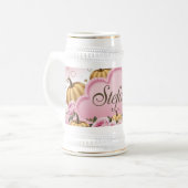 Estefany - Whimsical Pink Cloud Tasse (Vorderseite Links)