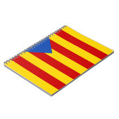 Estelada, Bandera Unabhändentista de Catalunya Notizblock (Linke Seite)