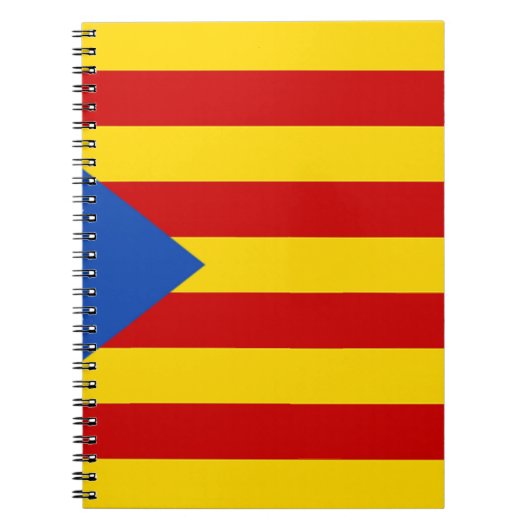 Estelada, Bandera Unabhändentista de Catalunya Notizblock (Vorderseite)