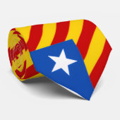 Estelada Blava Krawatte (Gerollt)