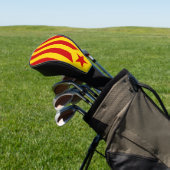 Estelada (rot) golf headcover (In SItu)