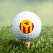 Estelada (rot) golfball (Insitu T-Shirt)