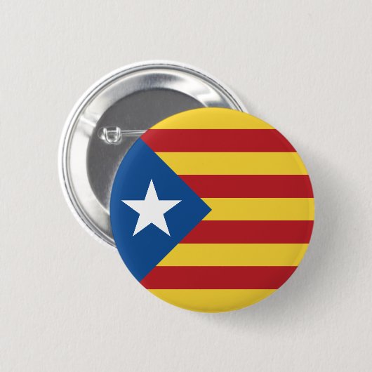 ESTELADA SENYERA CATALUNYA LLIURE BUTTON (Vorne & Hinten)