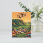 Estelí Nicaragua Postkarte (Stehend Vorderseite)