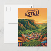 Estelí Nicaragua Postkarte (Vorne/Hinten)