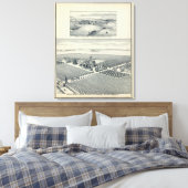 Estella Blanca Vineyard, Kalifornien Leinwanddruck (Insitu (Schlafzimmer))