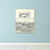 Estella Blanca Vineyard, Kalifornien Leinwanddruck (Insitu (Holzboden))