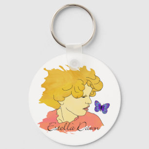 Estella-Dämmerungs-Farblogo Keychain Schlüsselanhänger
