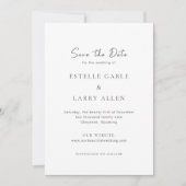 Estelle Elegant Wedding Save The Date (Vorderseite)