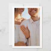 Estelle Elegant Wedding Save The Date (Rückseite)