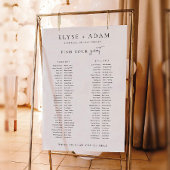 Estelle Minimal 2 Bankett-Tisch-Plakat Poster