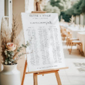 Estelle Minimal 3 Bankett-Tisch-Plakat Poster