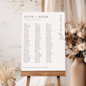 Estelle Minimal 3 Bankett-Tisch-Plakat Poster