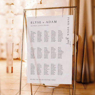 Estelle Modern Minimal 15 Tischplatinen Poster