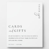 Estelle Modern Minimal Cards & Gifts Zeichen Fotoplatte (Vorderseite)