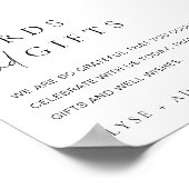 Estelle Modern Minimal Cards & Gifts Zeichen Poster (Ecke)