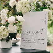 Estelle Moderne minimale Liebe ist süße Lieblingsm Poster