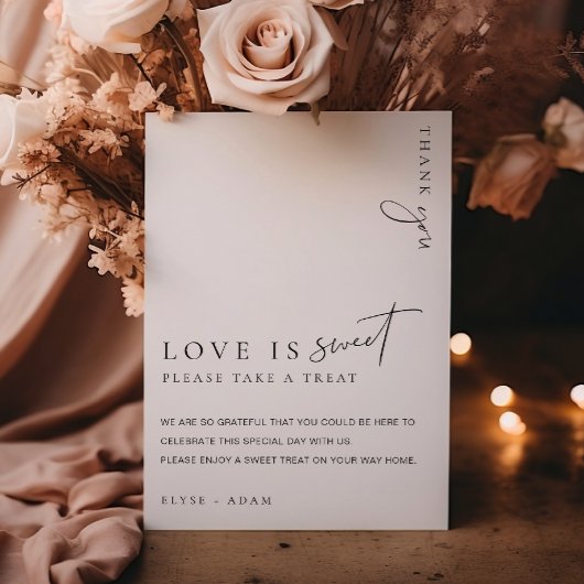 Estelle Moderne minimale Liebe ist süße Lieblingsm Poster