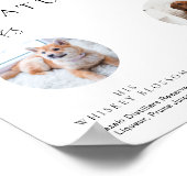 Estelle Modernes Minimales Foto Signature Drinks u Poster (Ecke)