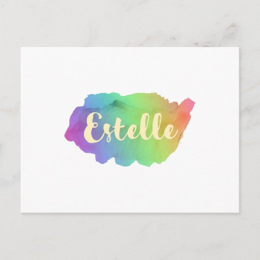 Estelle Postkarte (Vorderseite)
