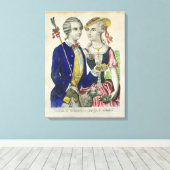 Estelle und Nemorin Leinwanddruck (Insitu (Holzboden))