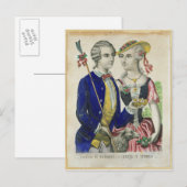 Estelle und Nemorin Postkarte (Vorne/Hinten)
