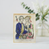 Estelle und Nemorin Postkarte (Stehend Vorderseite)
