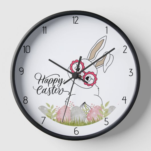 Ester Bunny Uhr (Vorderseite)