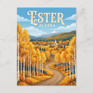 Ester USA is already in German as "Ester" is a wor Postkarte