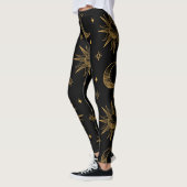 Esterilla De Yoga Sonne, Mond und Sterne- Himmelfa Leggings (Links)
