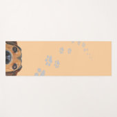 Esterilla yoga con diseño de perro marrón yogamatte (Vorderseite (Horizontal))