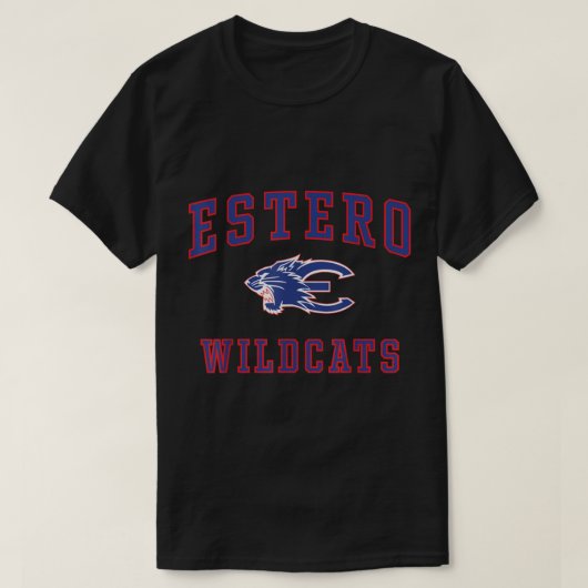 Estero High School Wildcats T-Shirt (Design vorne)
