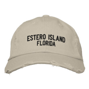 Estero Island, Florida, bestickte Cap Bestickte Baseballkappe
