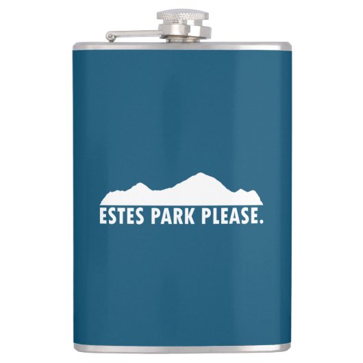 Estes Park Bitte Flachmann (Vorderseite)